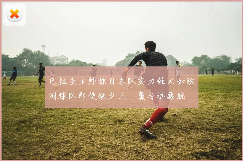 巴拉圭主帅称日本队实力强大如欧洲球队即使缺少三笘薰与远藤航